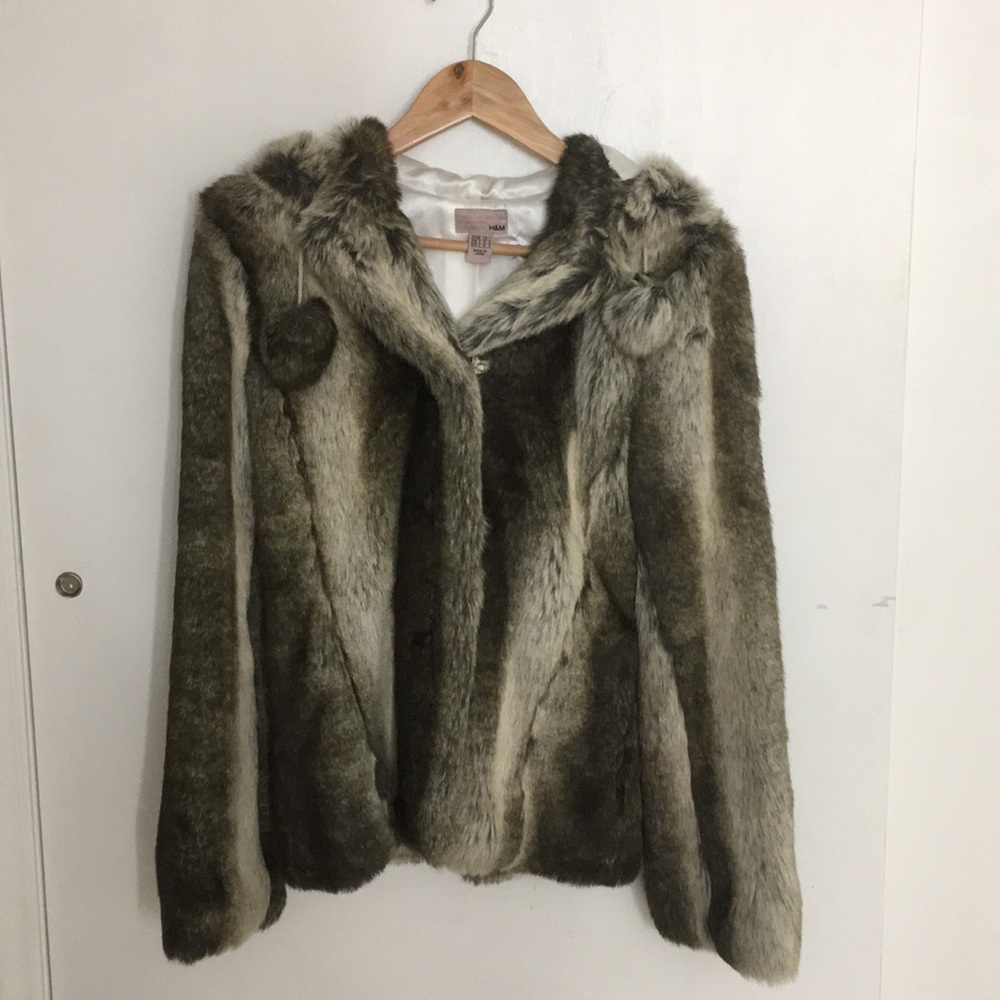 H&M Faux Fur Jacket